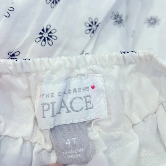 joie Floral Kids Dress in Yellow and Blue size:8 - Picture 5 of 6